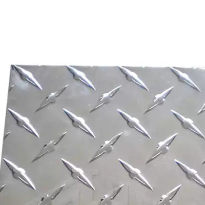 Ein guter Preis. Karierte Präge-Aluminiumplatte H12 3105 5052 Diamantblechlegierung für Bootslift Online