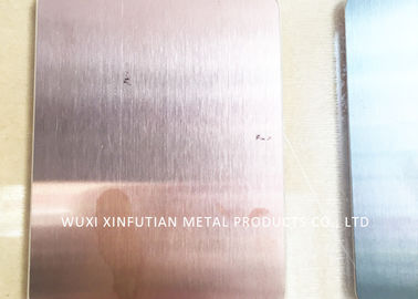 Ein guter Preis. Goldhaarstrichendedelstahlblech 4x8/SS 304 bedecken 0,3 - 3 Millimeter Online
