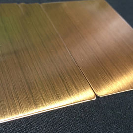 Ein guter Preis. Dekorative Platte des Slite-Rand-3mm kaltgewalzte Edelstahlblech-316 Online