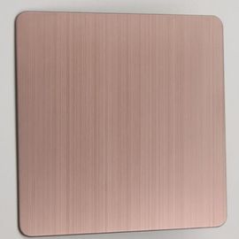 Ein guter Preis. 300 dünne Platte der Reihen-goldener Rose Gold Sheet Metal Cold-Walzstahl-dekorative Platten-0.3-2.0mm Online