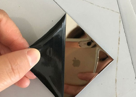 Ein guter Preis. 0.3mm PVD umhüllte Bleche spiegeln goldenes Edelstahl-Oberflächen-Ende wider Online